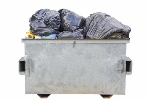 Commercial waste removal services in Purley office environment